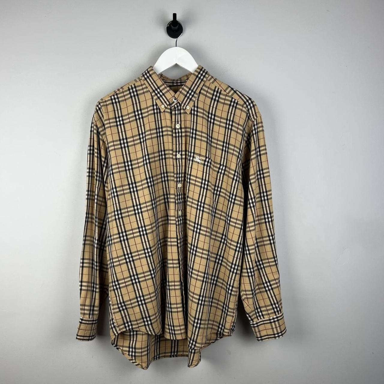 90's Burberry Nova Check Shirt (L)