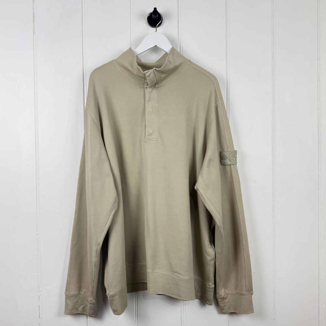 Stone Island Ghost Quarter Zip Jumper (3XL)