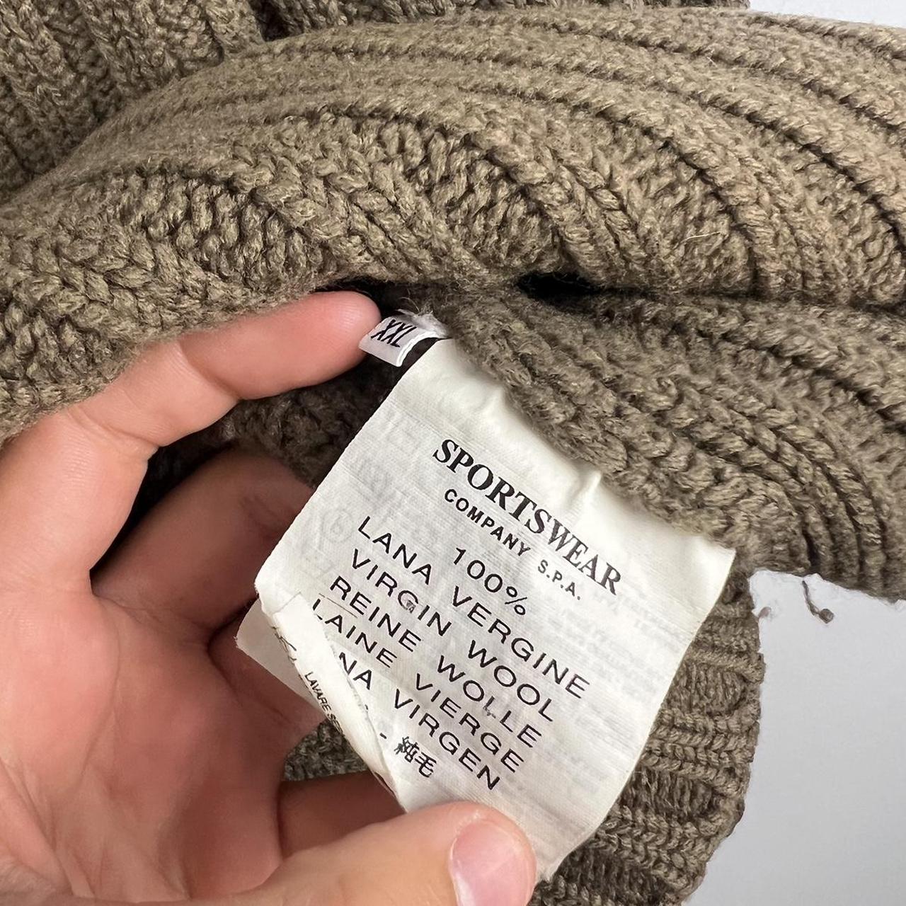 90’s Stone Island Cable Knit Jumper (L)