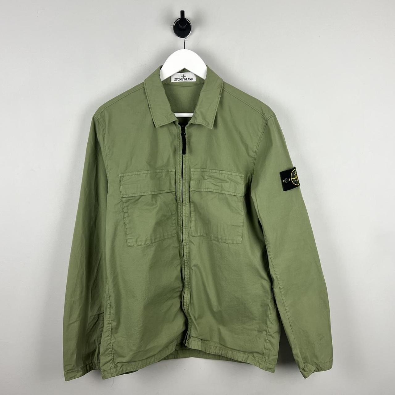 Stone Island Zip Over Shirt (L)
