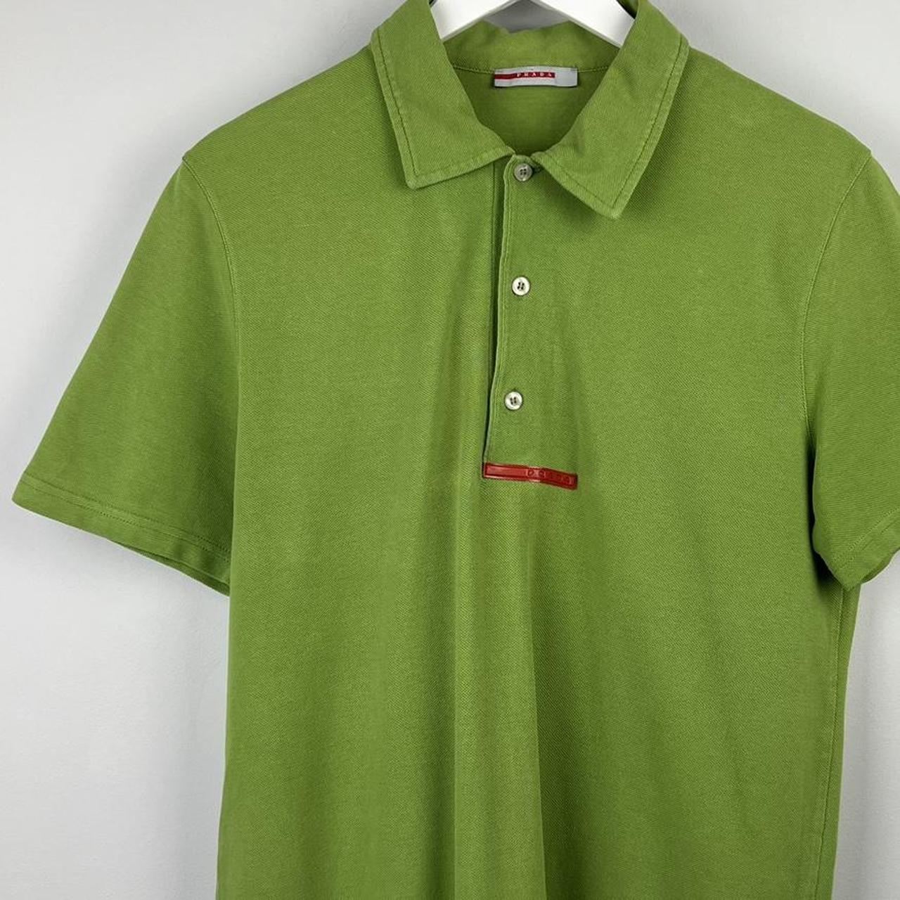 00’s Prada Sport Logo Polo Shirt (L)