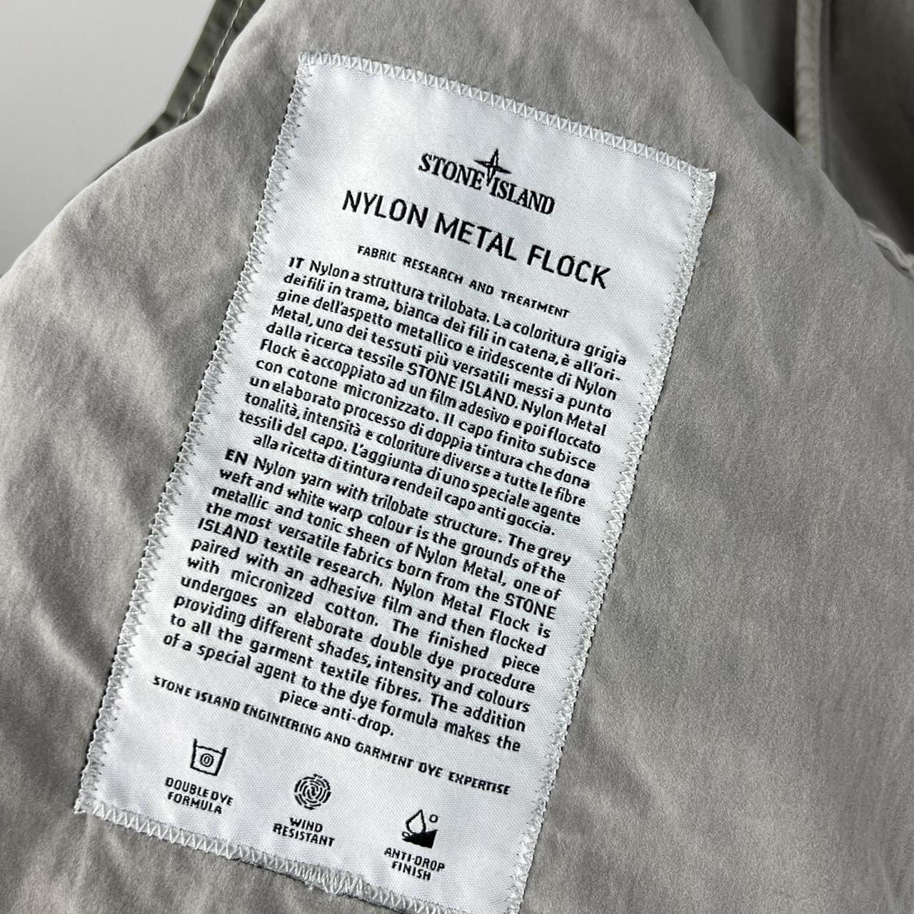 Stone Island Nylon Metal Flock Jacket (L)