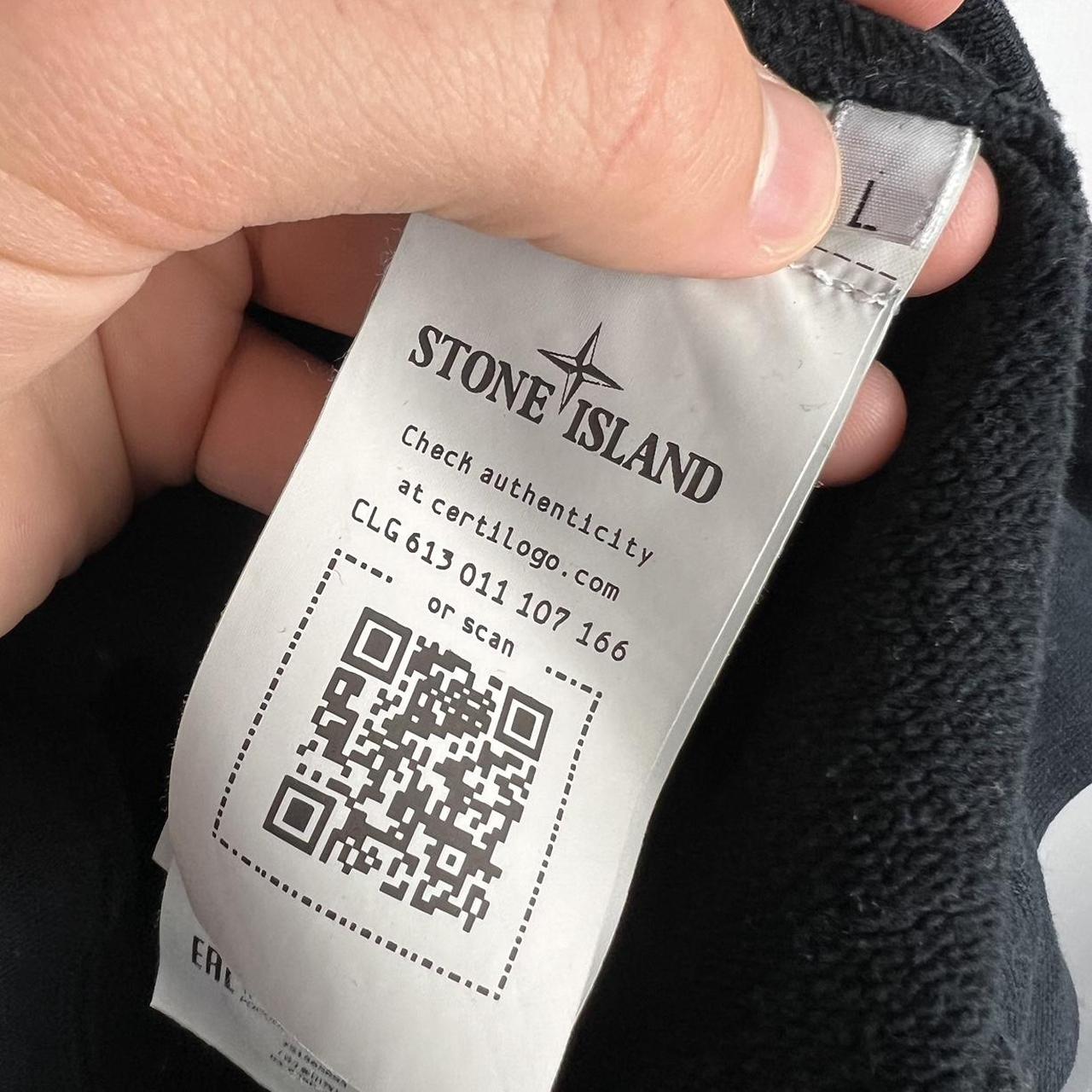 Stone Island Logo Hoodie (L)