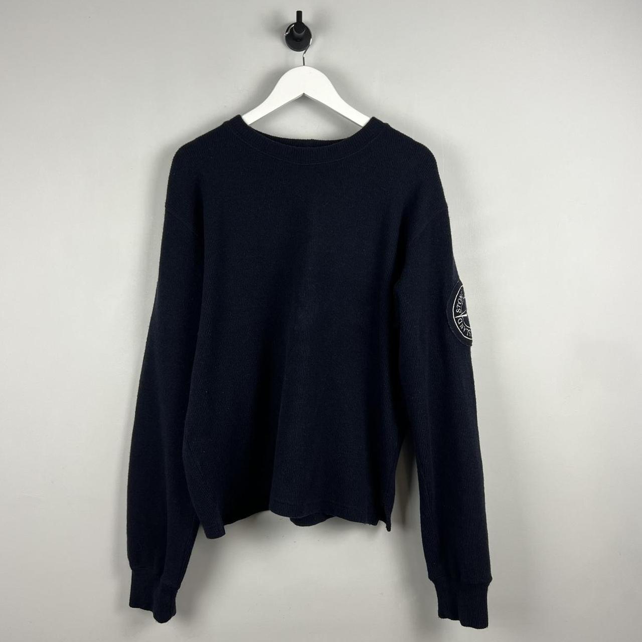 Vintage Stone Island Patch Logo Knit (L)