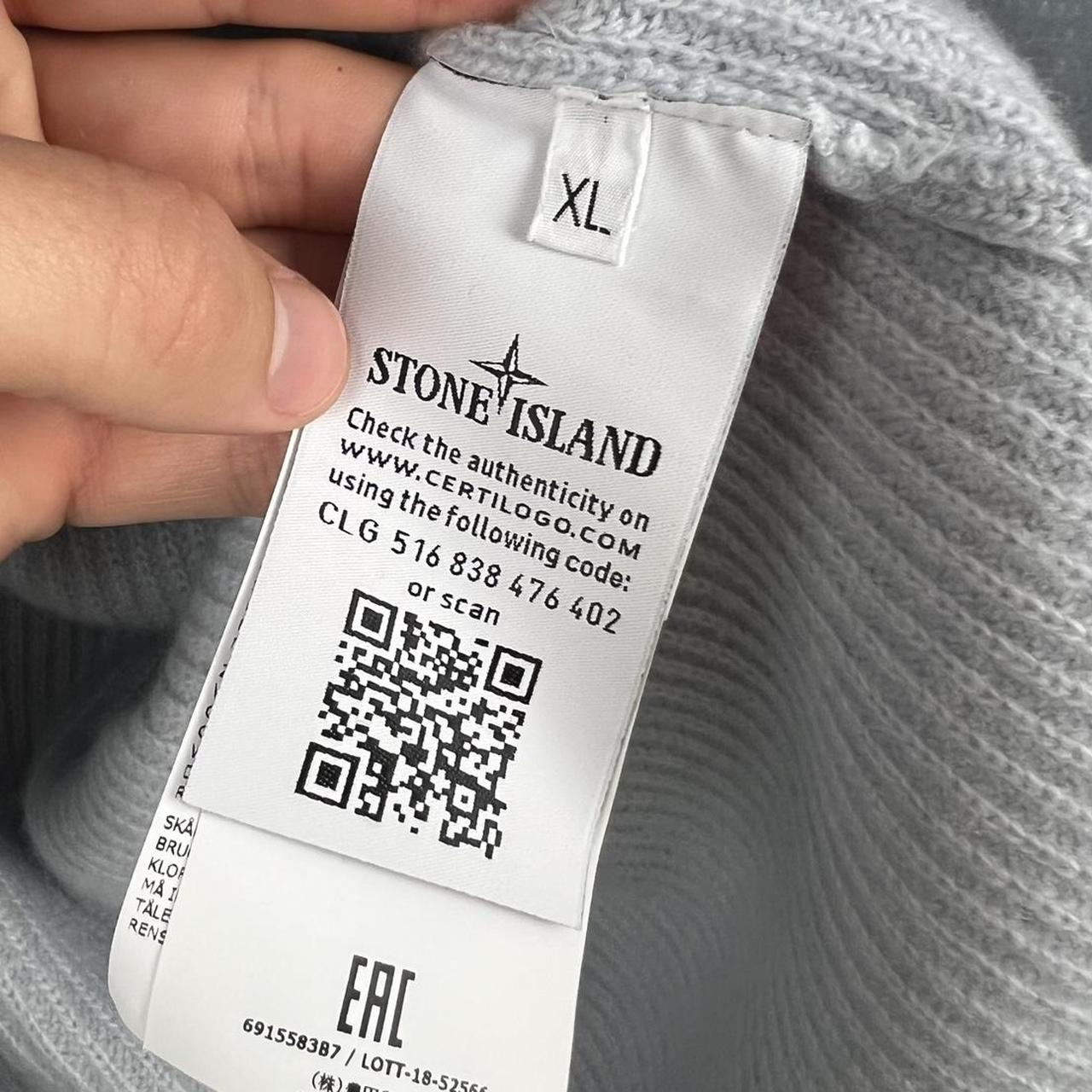 Stone Island Logo Knit Jumper (XL)
