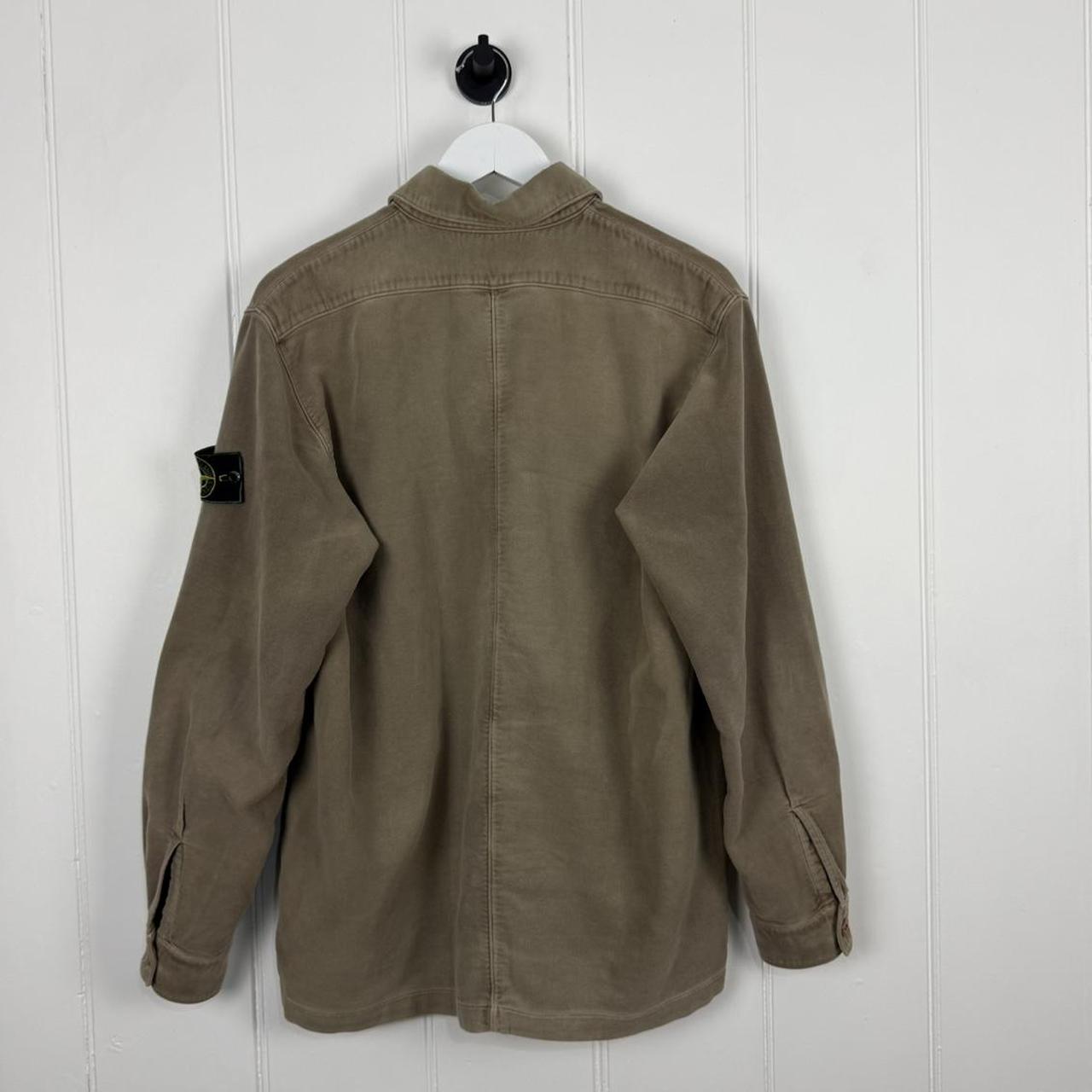 90s Stone Island Moleskin Over Shirt (M)