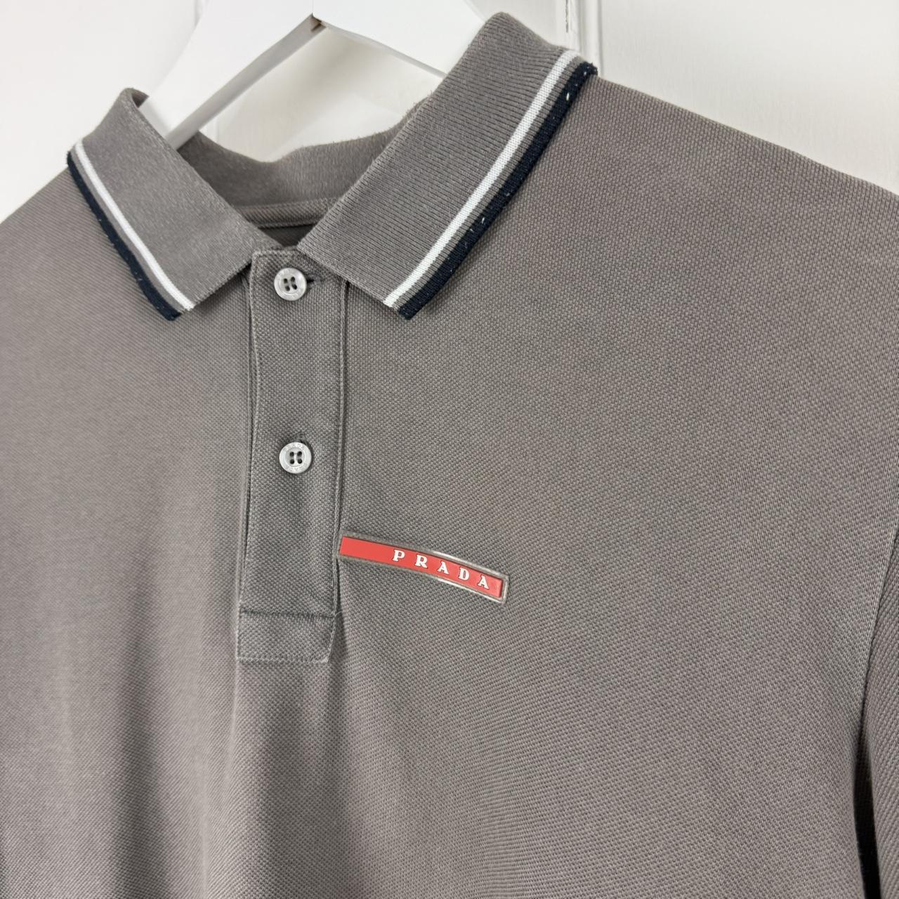 Prada Sport Logo Polo Shirt (M)
