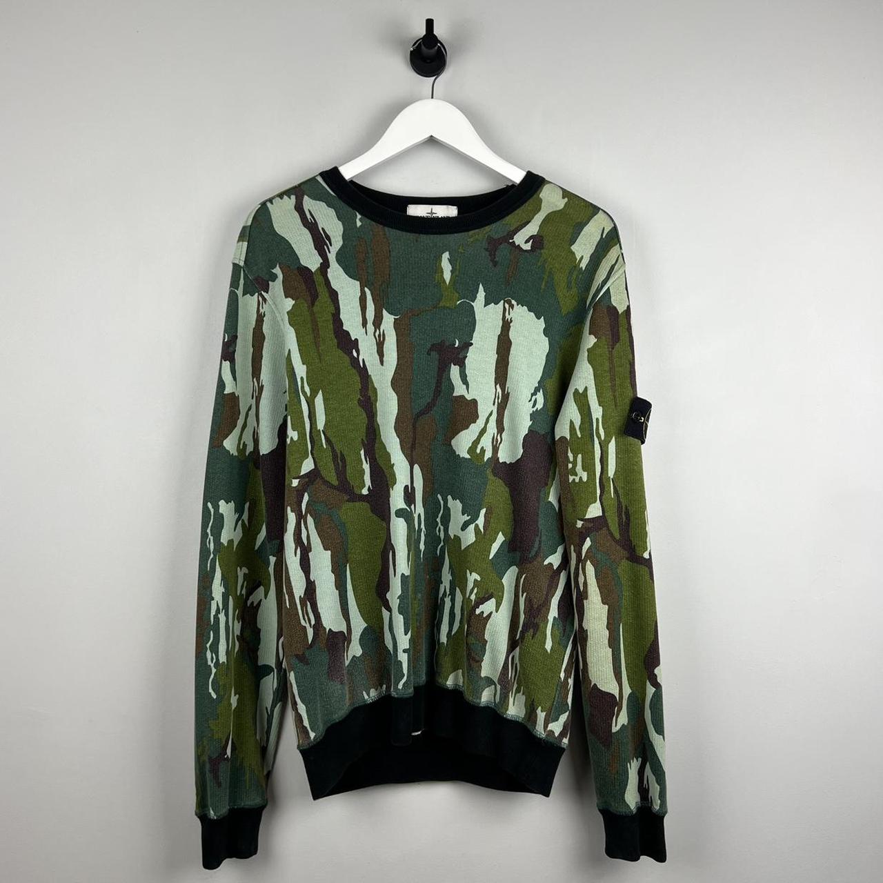 Stone Island Flowing Camo Sweater (L)