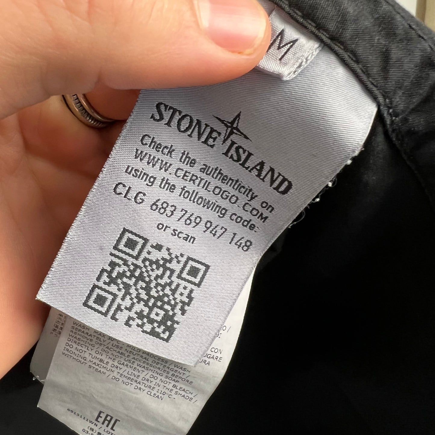 Stone Island Zip Hooded Over Shirt