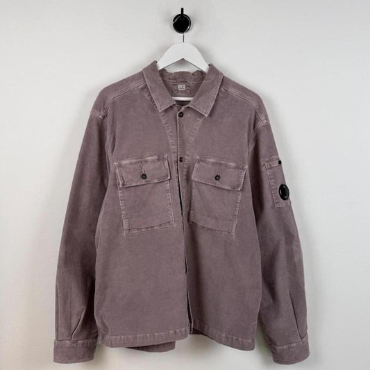 C.P. Company Corduroy Overshirt Lilac (XL)