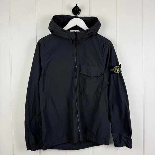 Stone Island Lightweight Nylon Jacket Black (S)