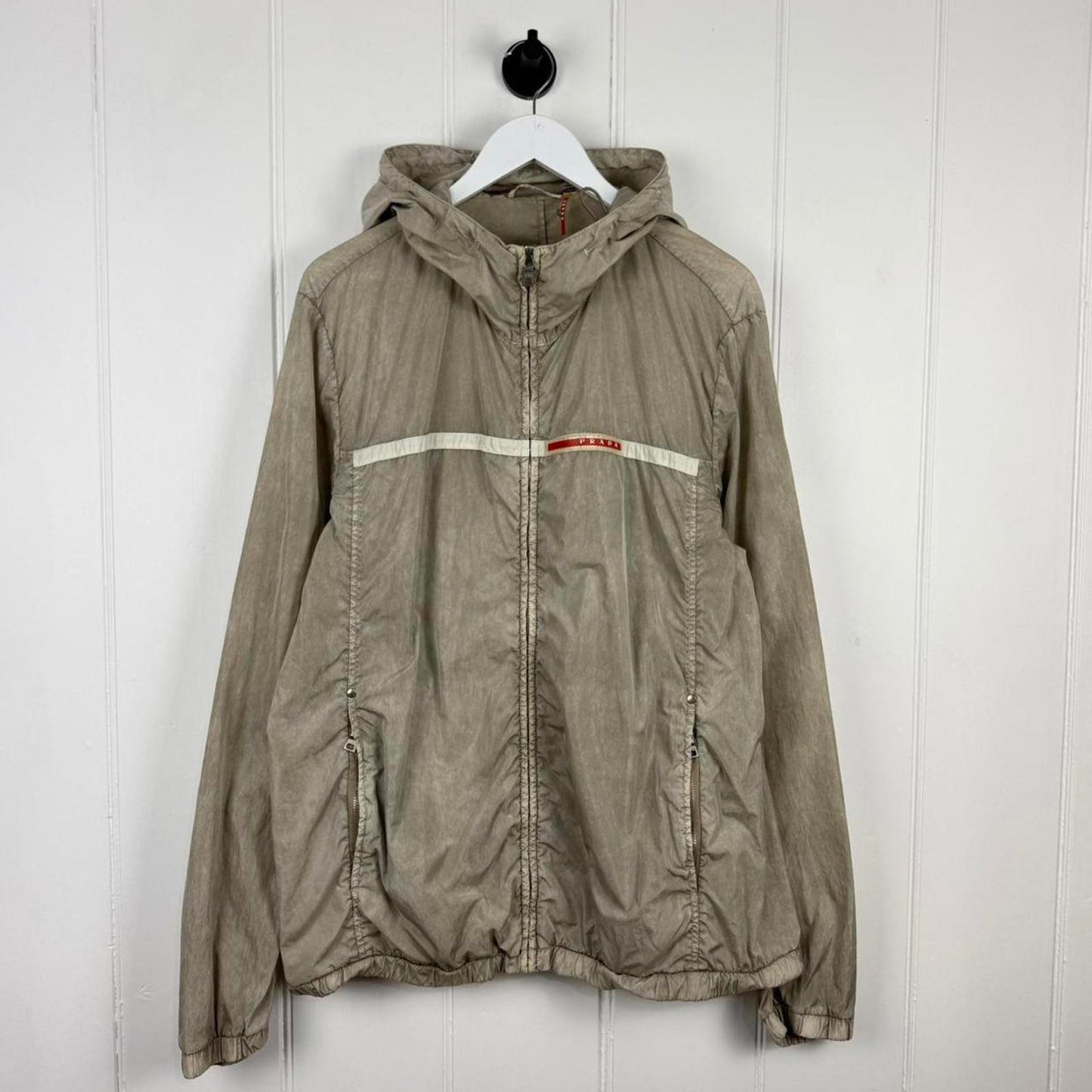 2000's Prada Sport Jacket Grey (XL/XXL)