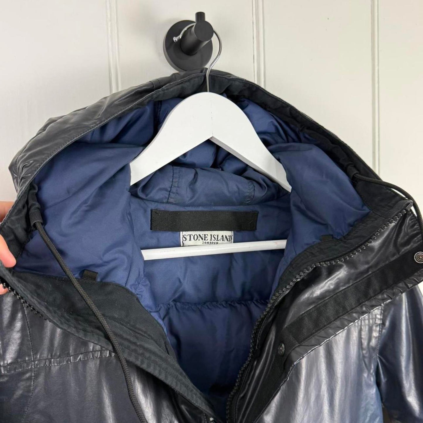 Stone Island Ice Jacket Navy Thermochromatic (S)