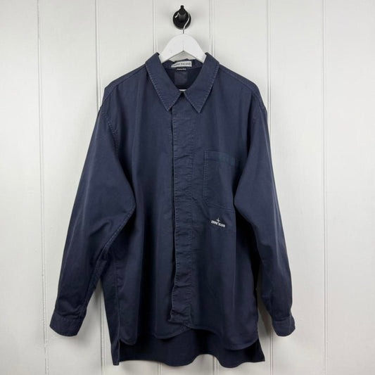 90s Stone Island Corduroy Shirt (XL)