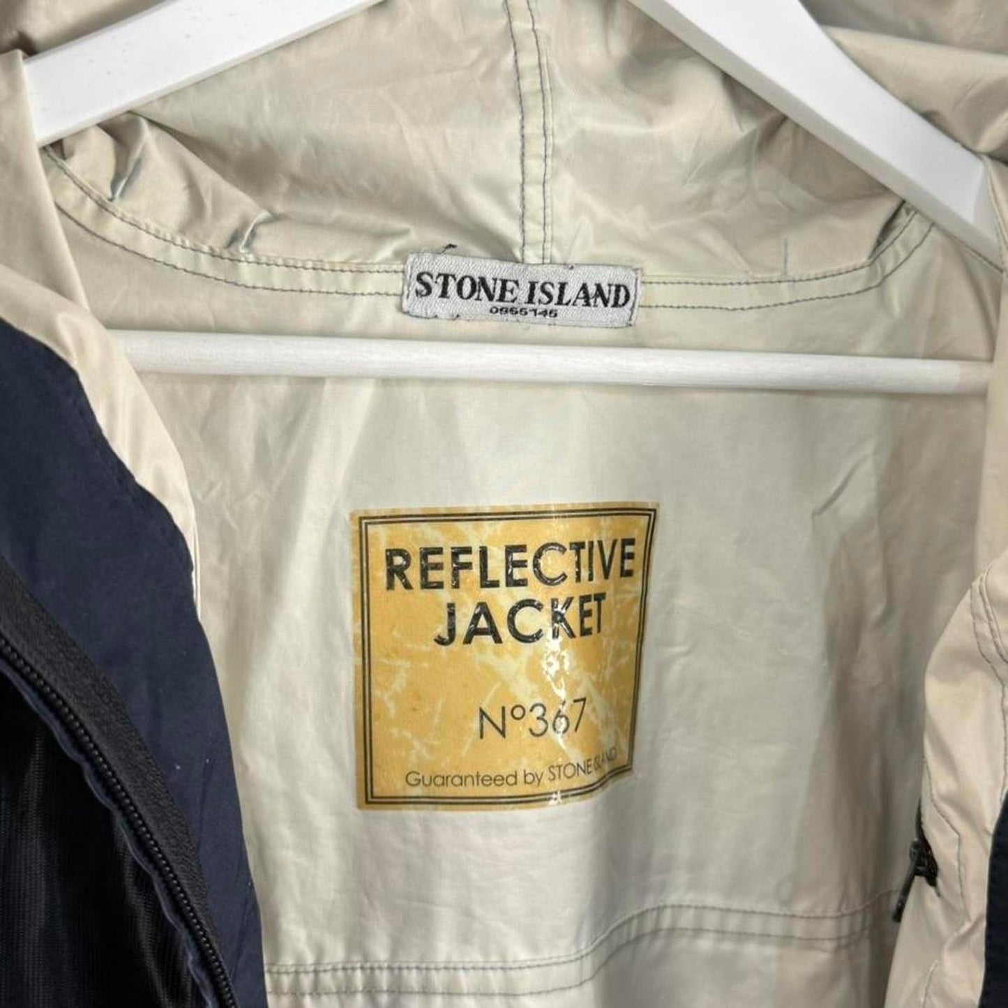 Stone Island Reflective Mesh Jacket (XL)