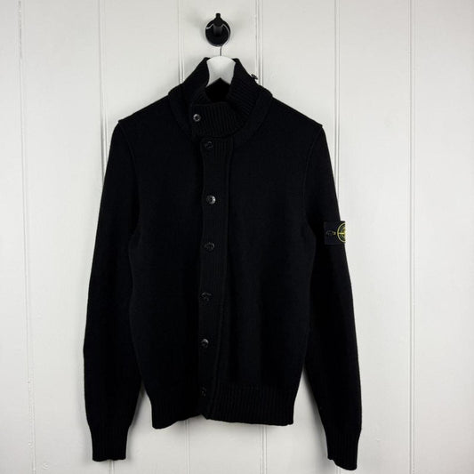 Stone Island Button Neck Knit Jumper (M)