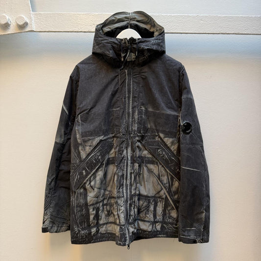 C.P. Company Tracery PrimaLoft Jacket – Black / Grey (L)