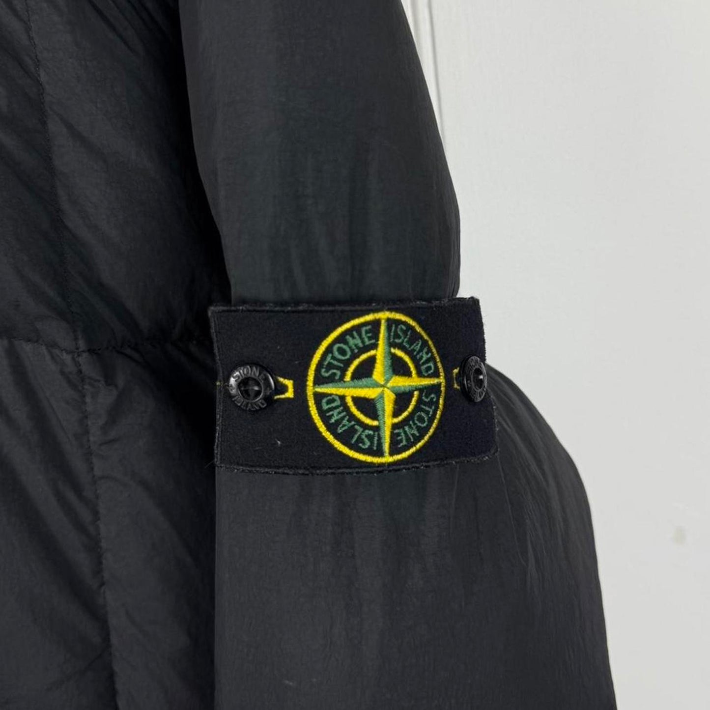Stone Island Crinkle Reps NY Down Jacket Black (L)