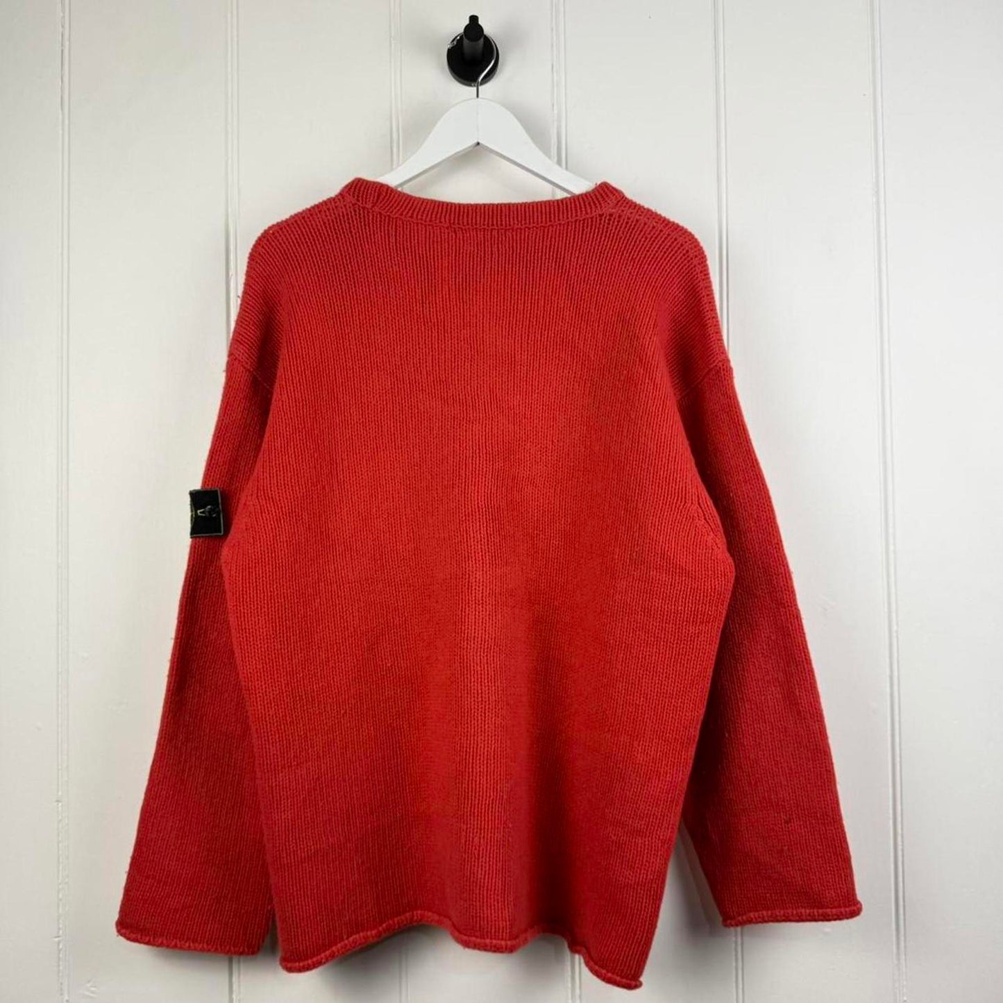 Stone Island Green Edge Badge Knit (L)