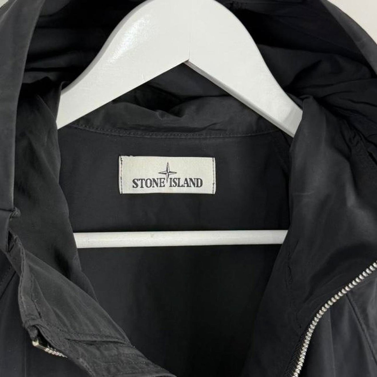 Stone Island Micro Reps Multi Pocket Parka Black (M)