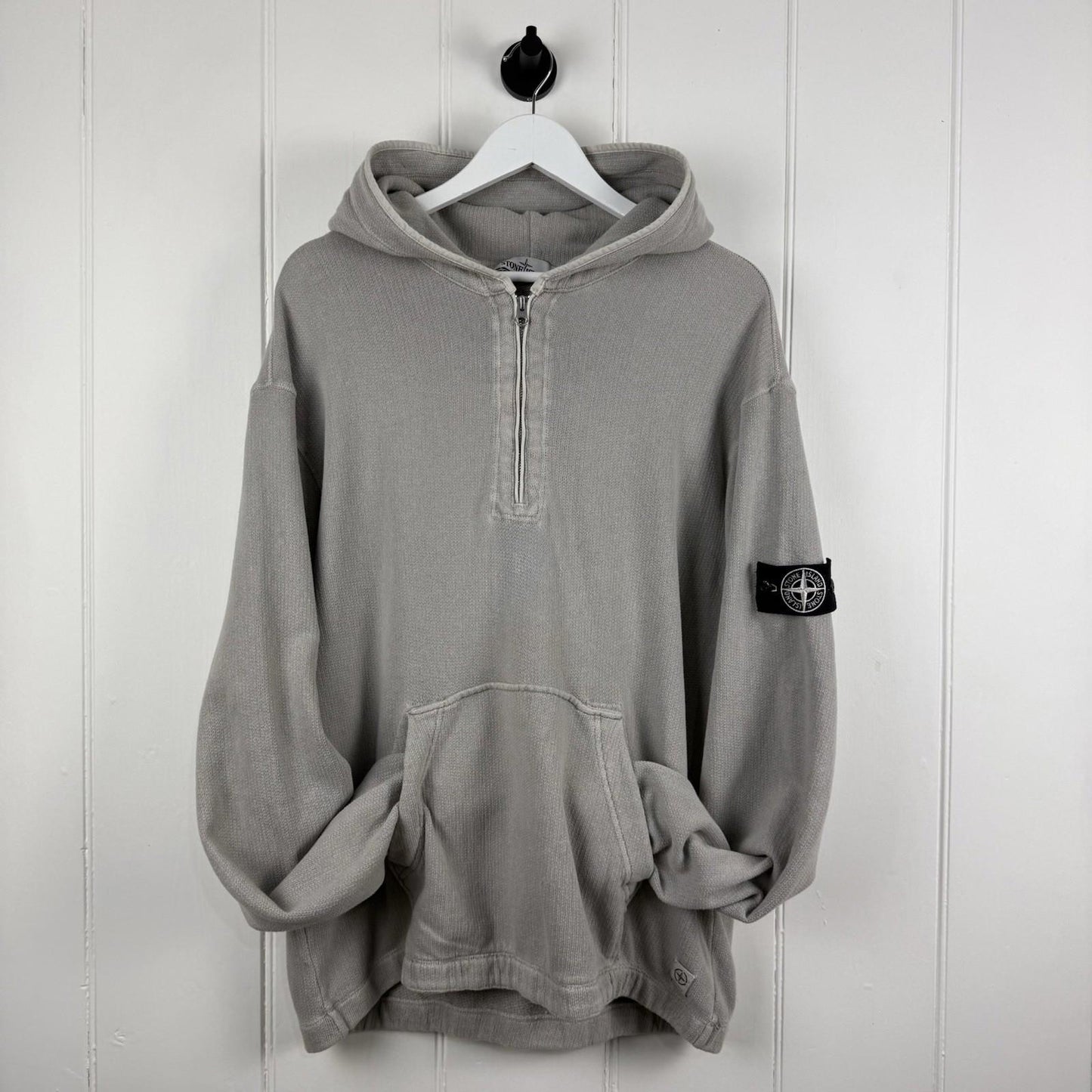 Stone Island Closed Loop 1/4 Zip Hoodie (L)
