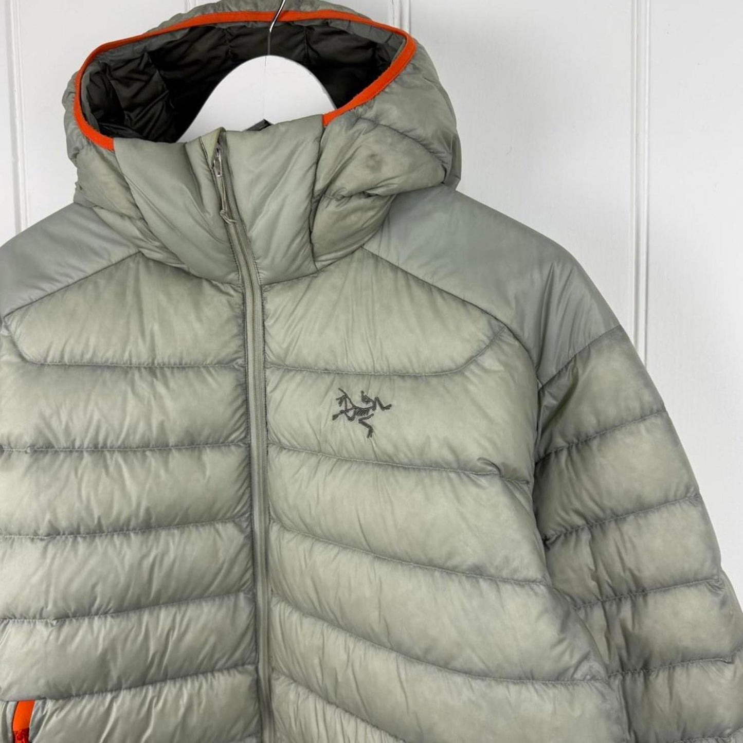Arc’teryx Cerium Hoody (Grey/Orange Trim) (L)