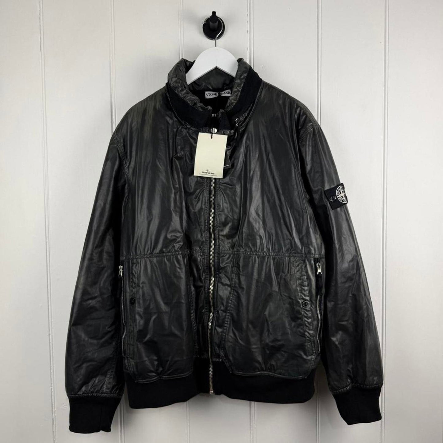 Stone Island Ice Camo Bomber Jacket (XXL)