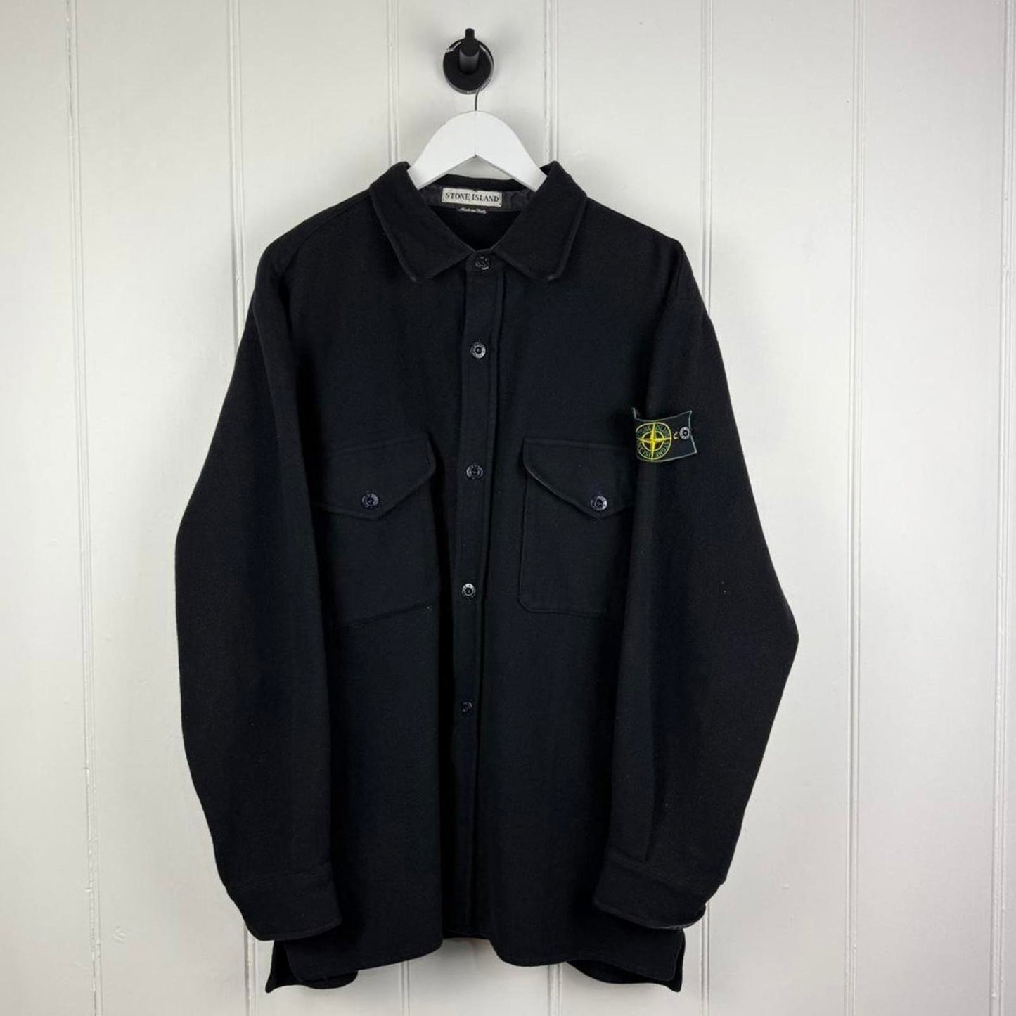 Stone Island Wool Overshirt (XL)