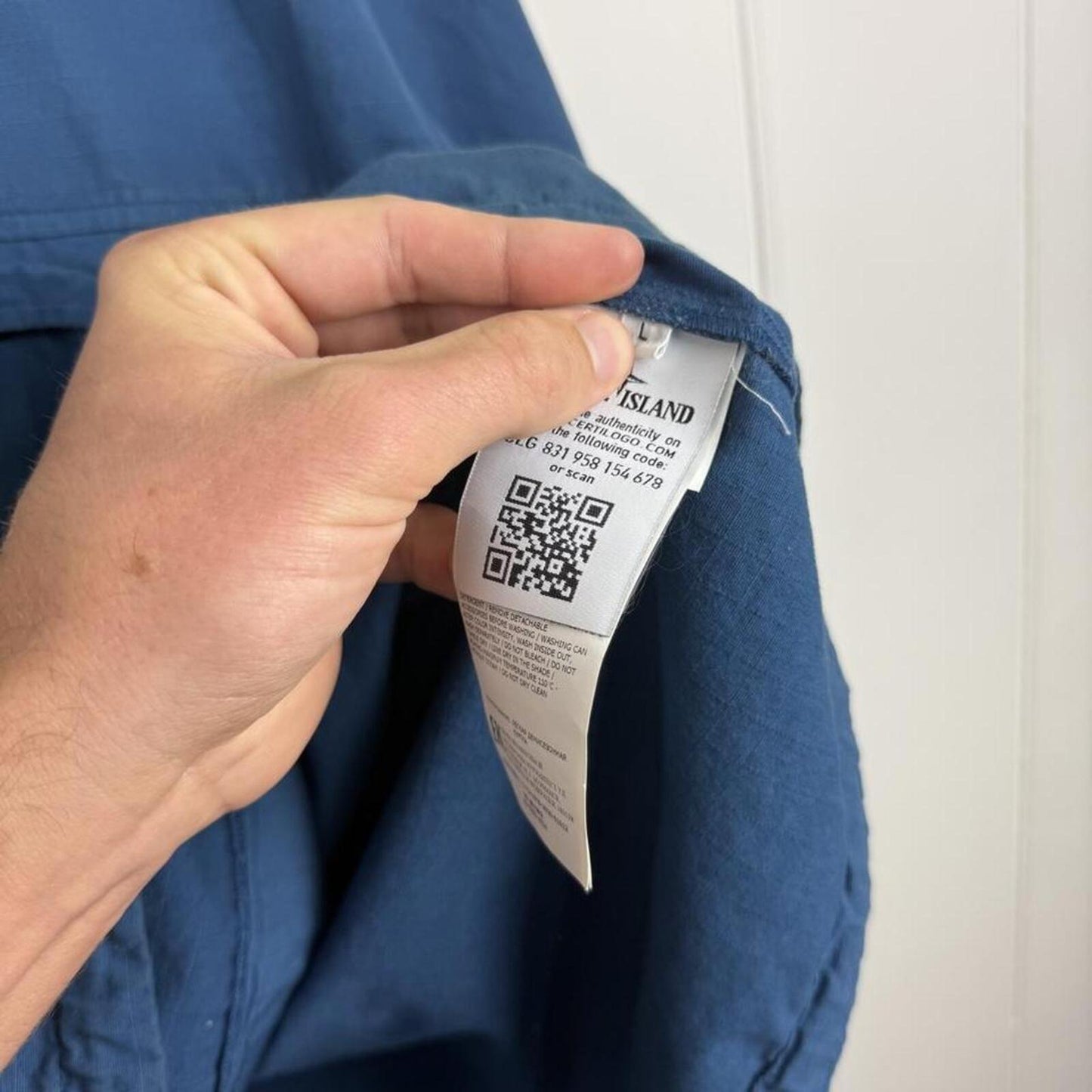 Stone Island Smock Jacket Blue (L)