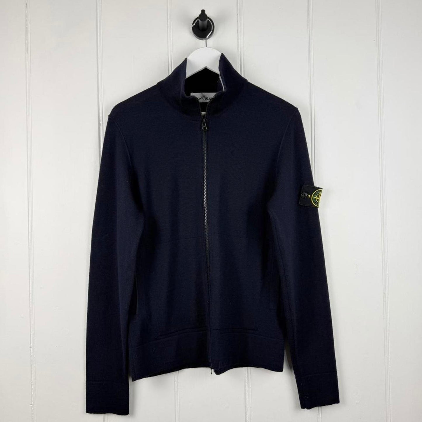 Stone Island Full Zip Wool Knit (M)