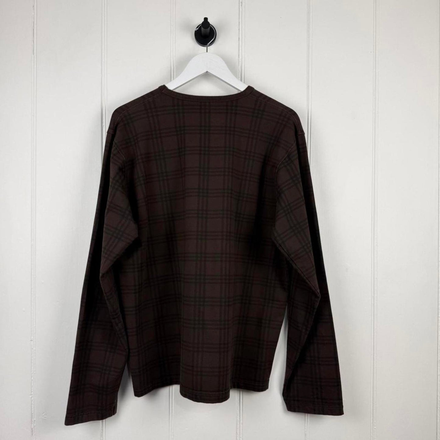Burberry London Nova Check Long Sleeve T-Shirt (XL)