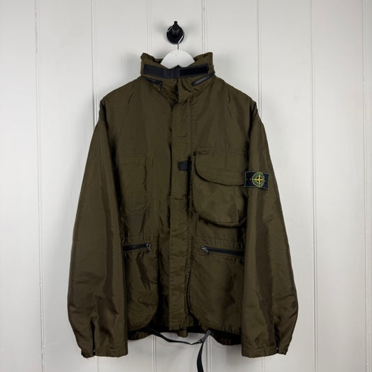 1994 Stone Island Formula Steel Jacket Olive (XL)