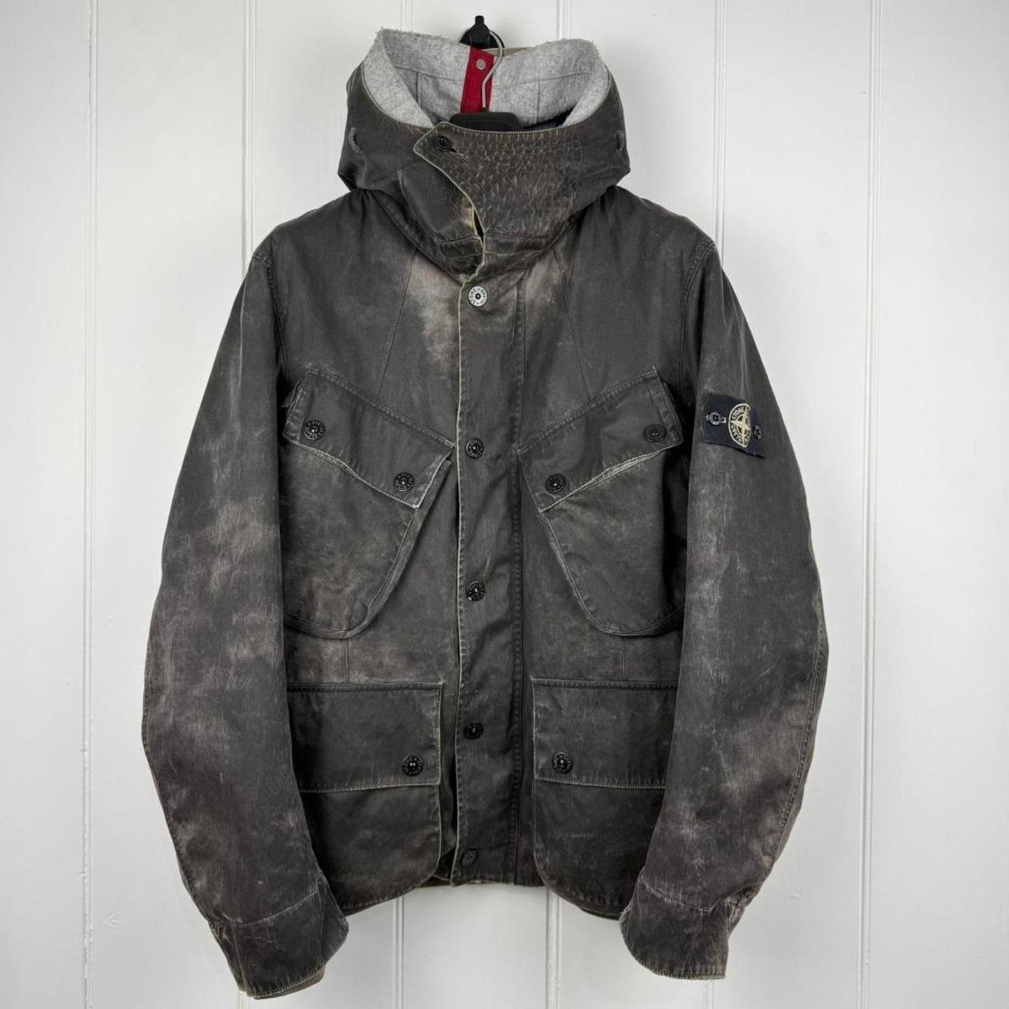 Stone Island “Graphite” Hand-Sprayed Jacket (L)