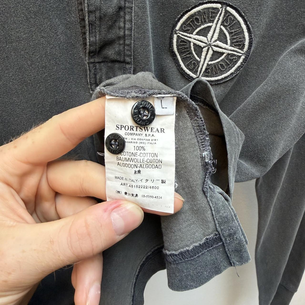 00’s Stone Island Rugby Polo (L)