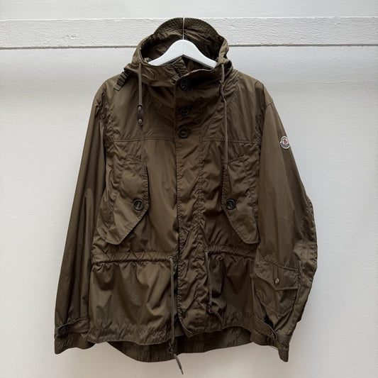 Moncler Multipocket Windbreaker Jacket in brown (XL)