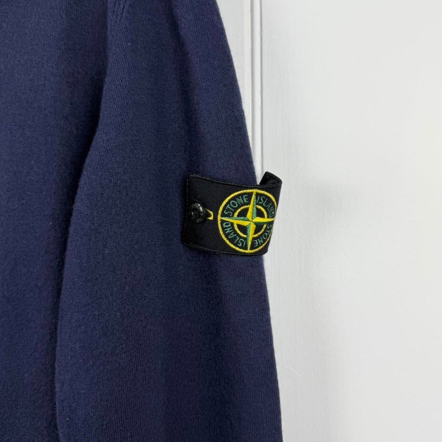 Stone Island Zip Up Knit Jumper (M)