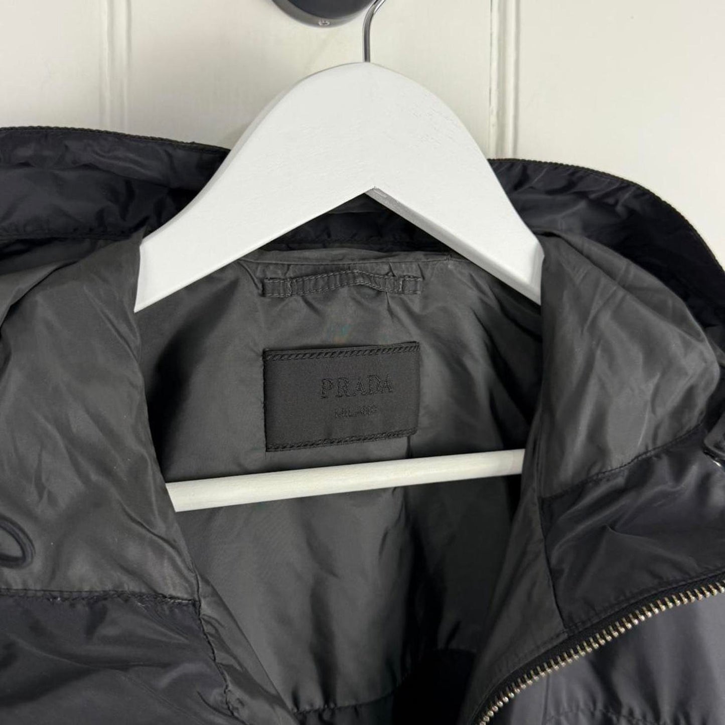 Prada Milano Lightweight Hooded Jacket (L)