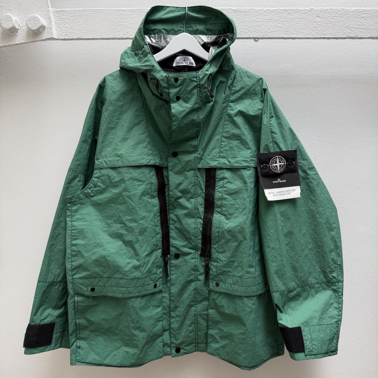 Stone Island Metal Lamina Ripstop Heat Reactive Jacket (XL)