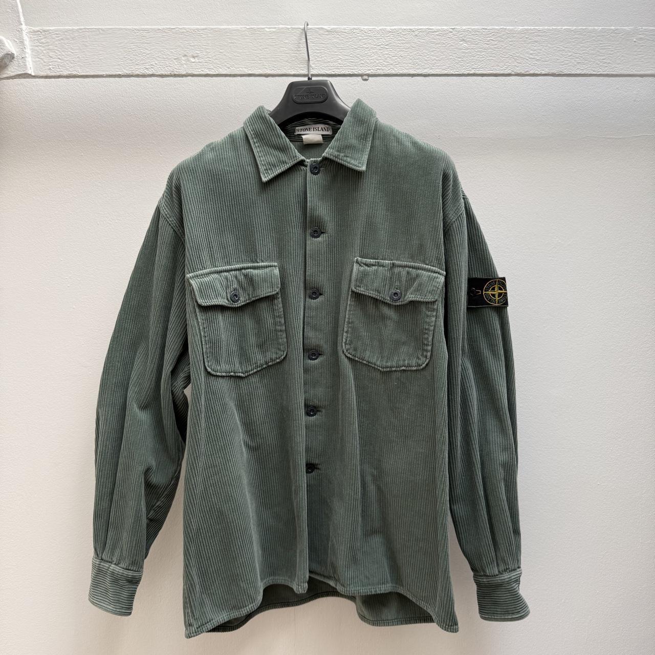 Stone Island 1995 Jumbo Corduroy Over Shirt (XL)