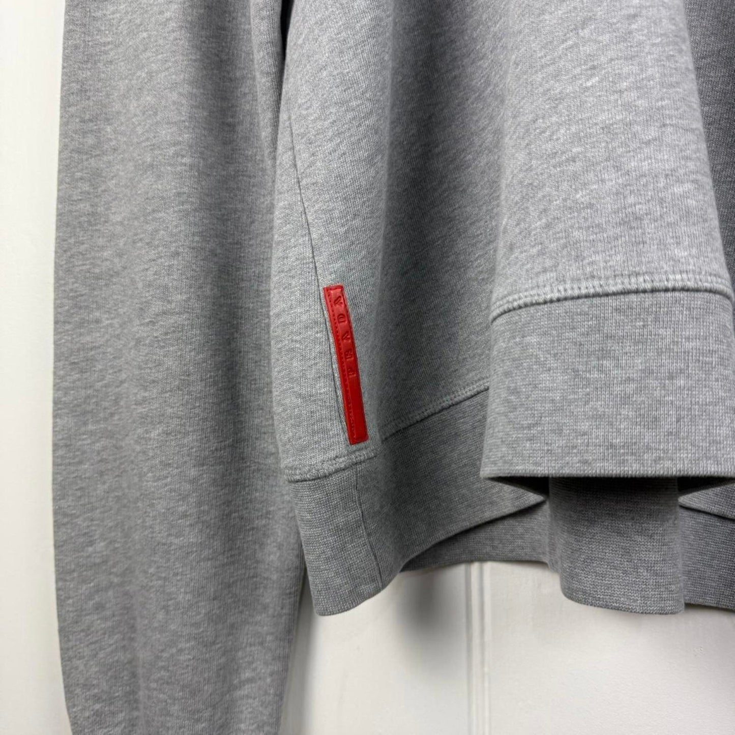 Prada Sport (Linea Rossa) Raglan Crew Sweatshirt – Size L – Early 2000s