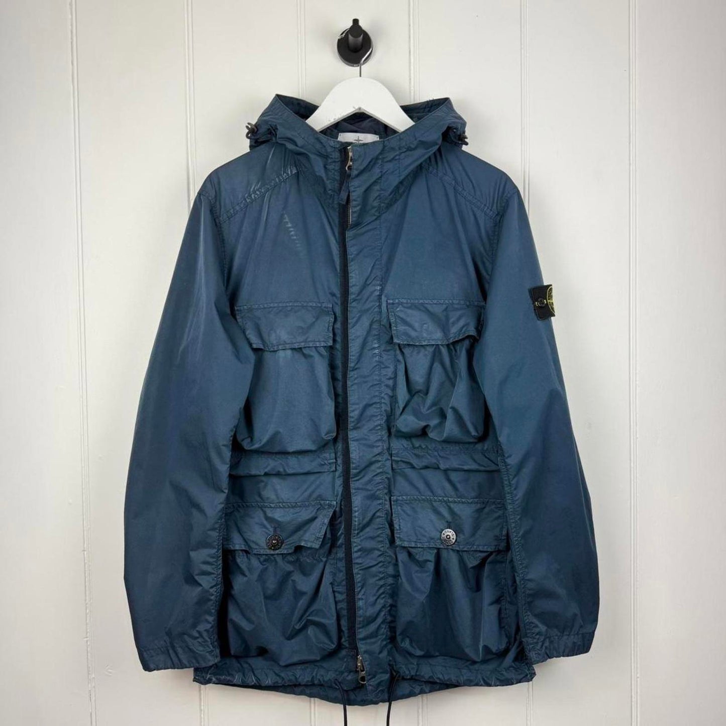 Stone Island David Tela Light TC in Navy (M)