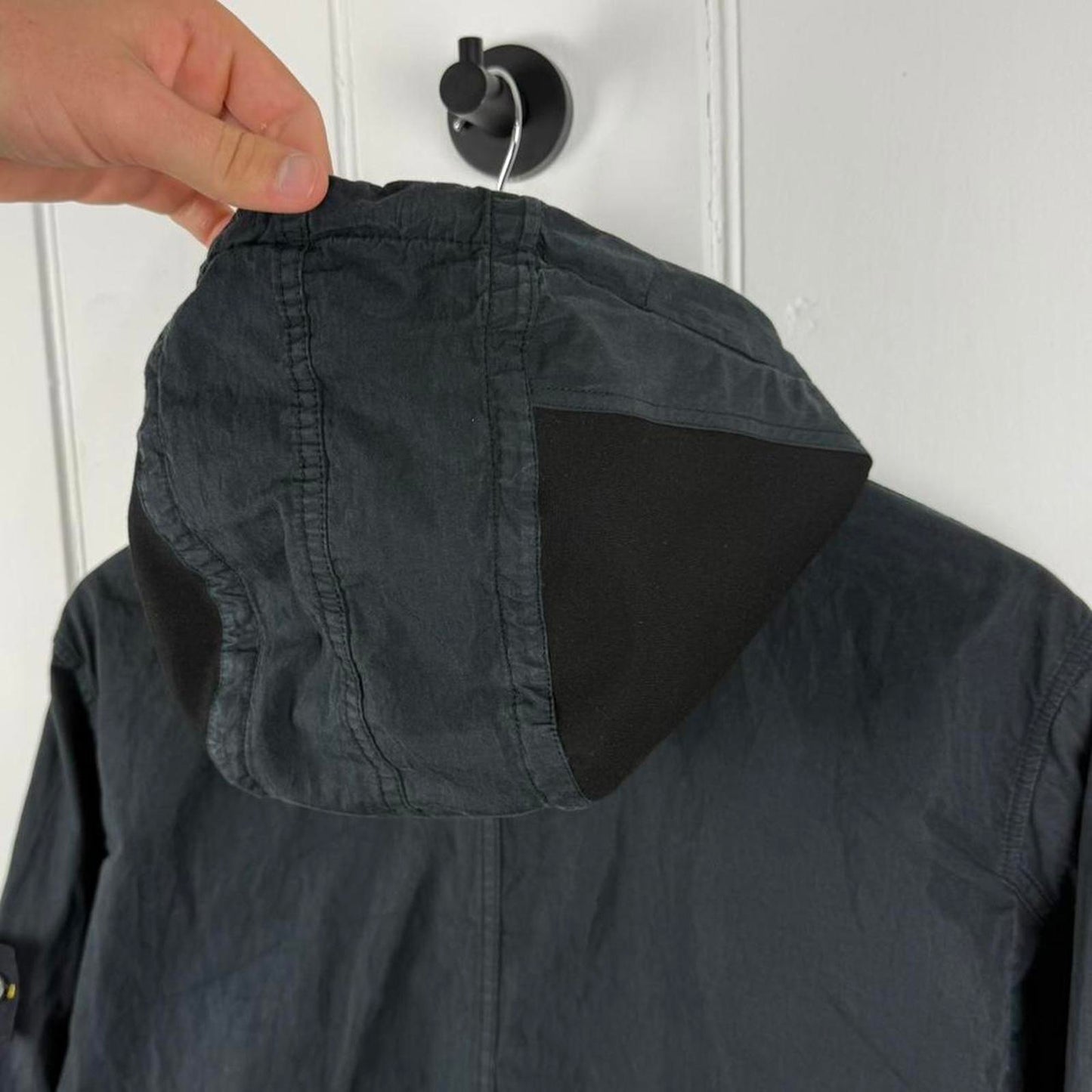 Stone Island Hooded Canvas Jacket (M)
