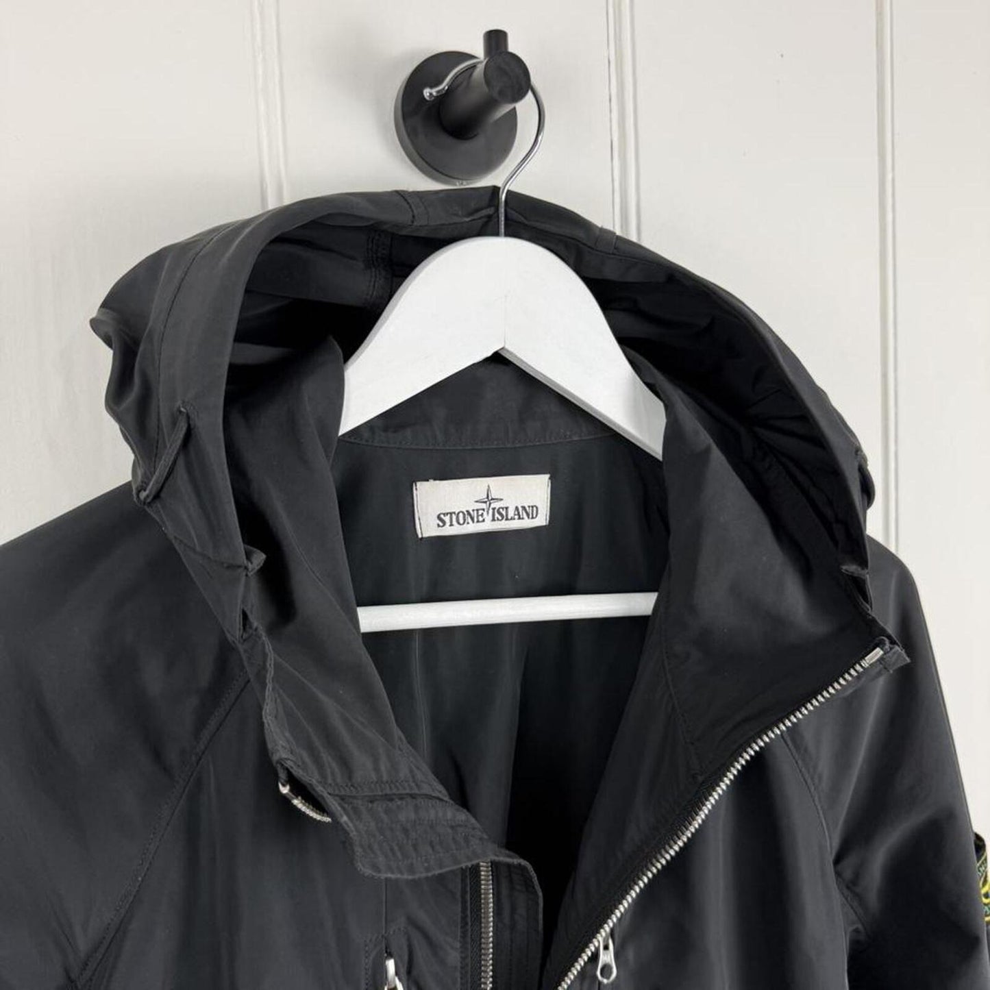 Stone Island Micro Reps Parka Black (M)