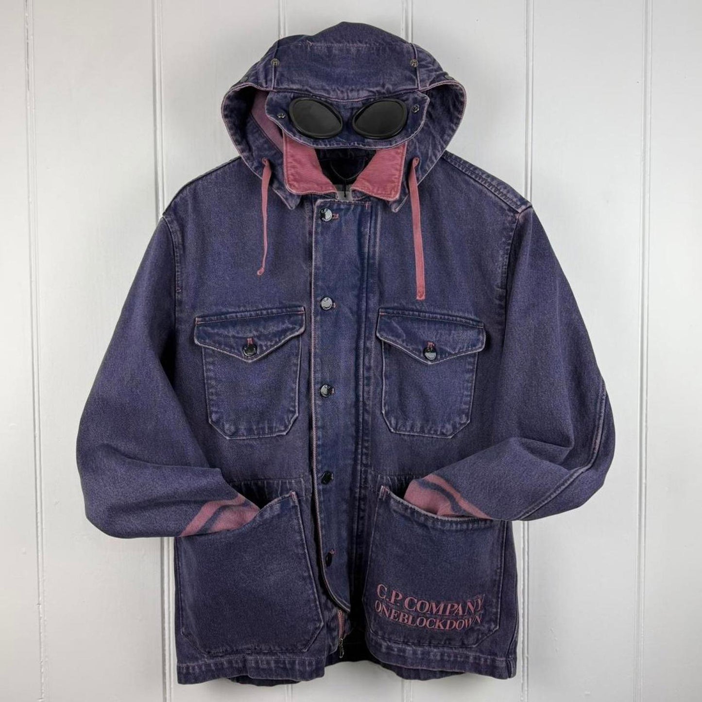 C.P. Company x One Block Down Goggle Jacket (S)