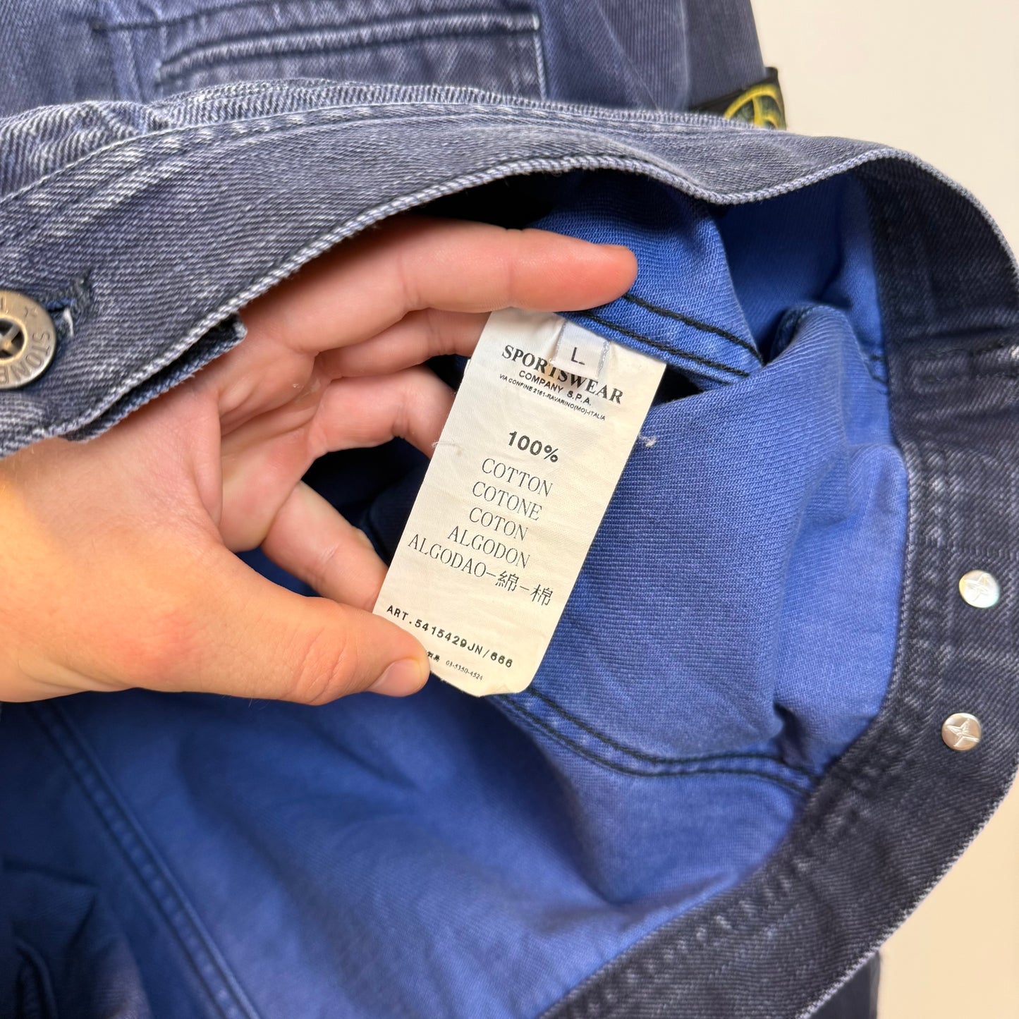 2011 Stone Island Denim Jacket (L)