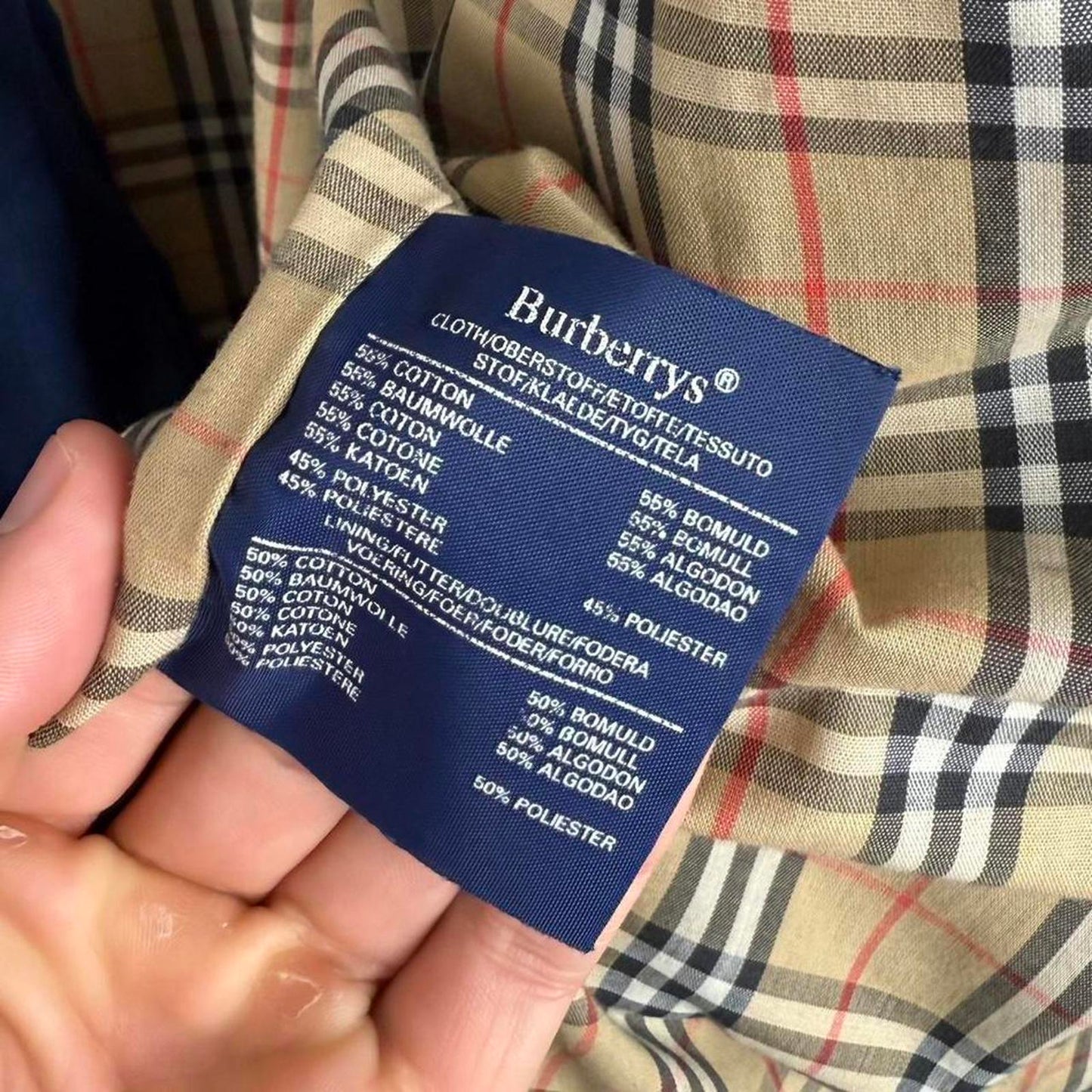 Burberrys Vintage Harrington Jacket (XL)