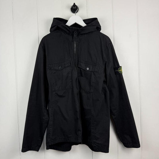 Stone Island Canvas Hooded Jacket (XL)