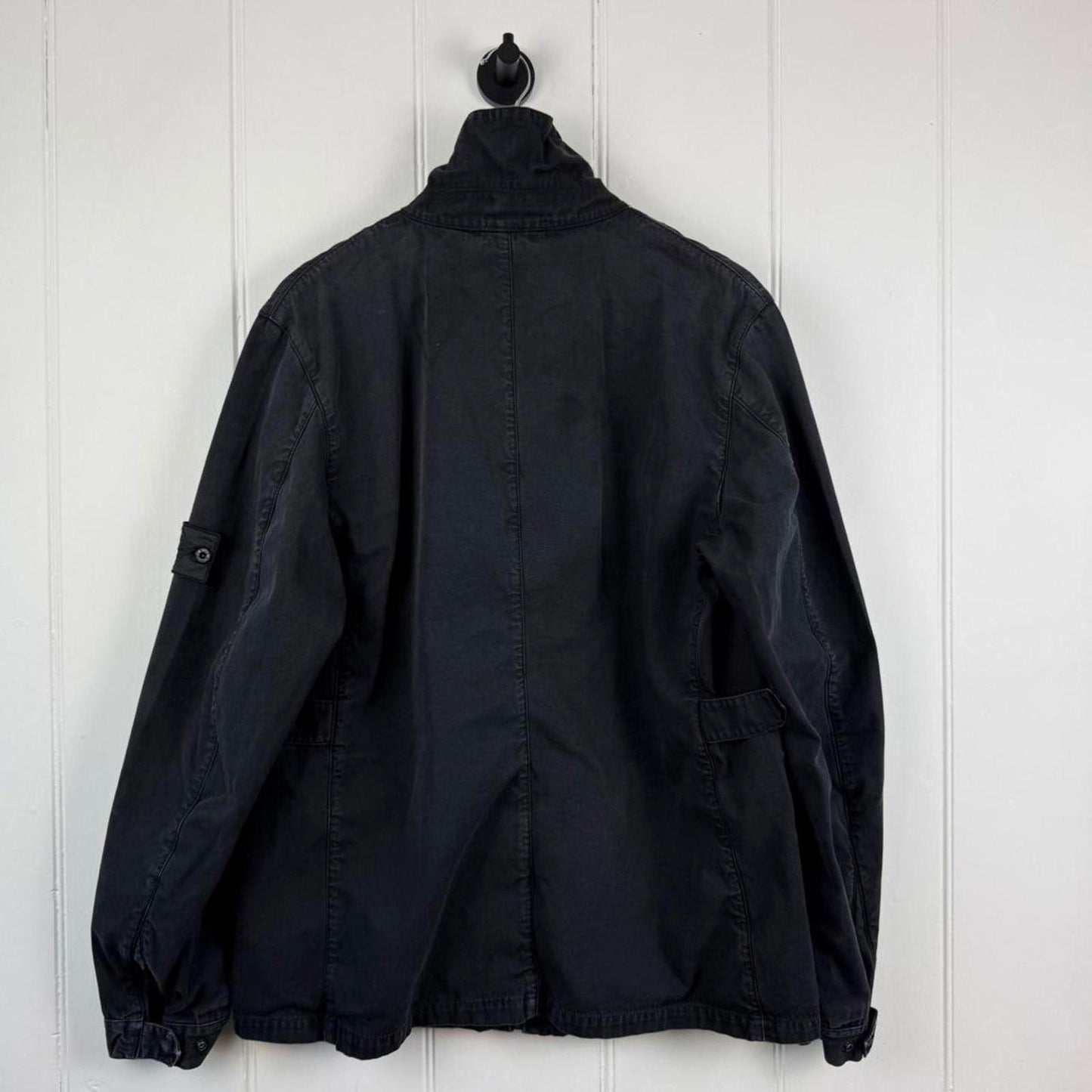 Stone Island Batavia-T Overshirt Jacket Black (L)