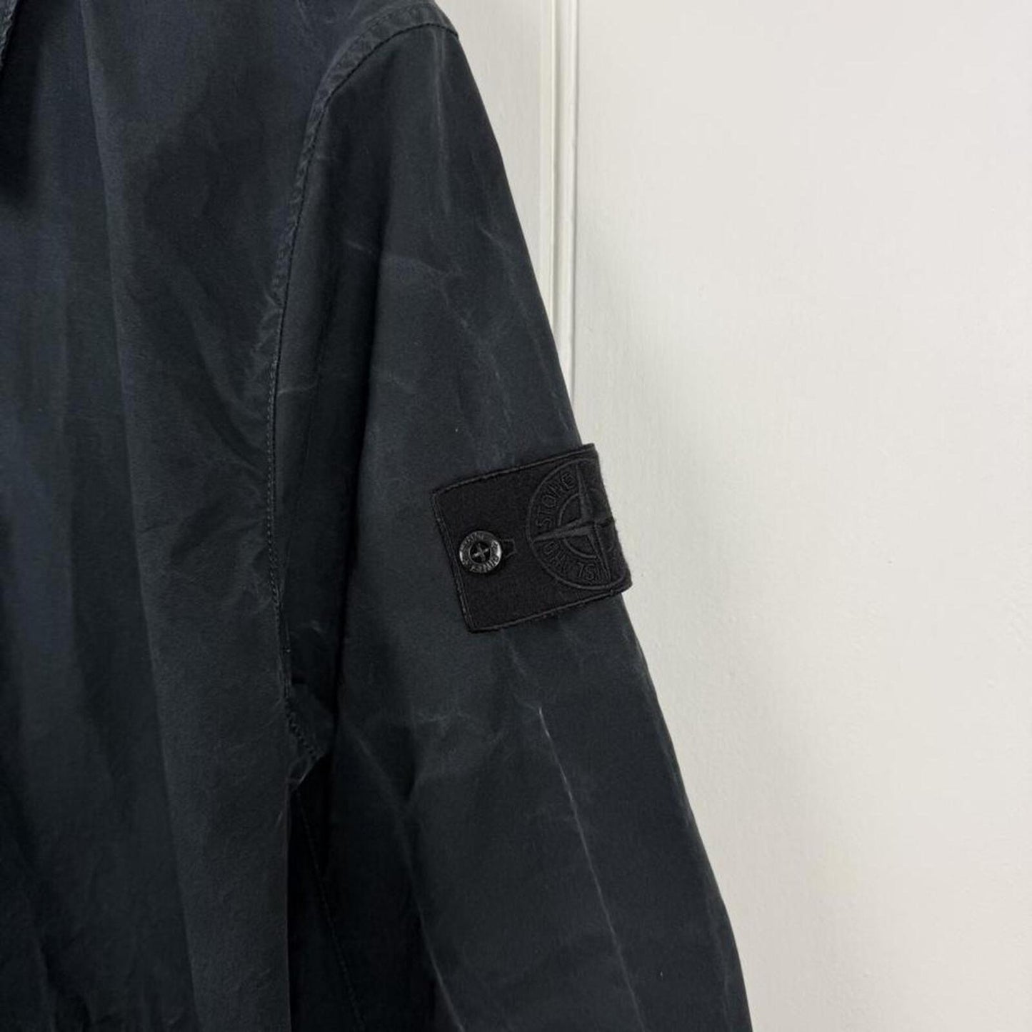 Stone Island Ghost Piece Oventile Jacket Black (L)