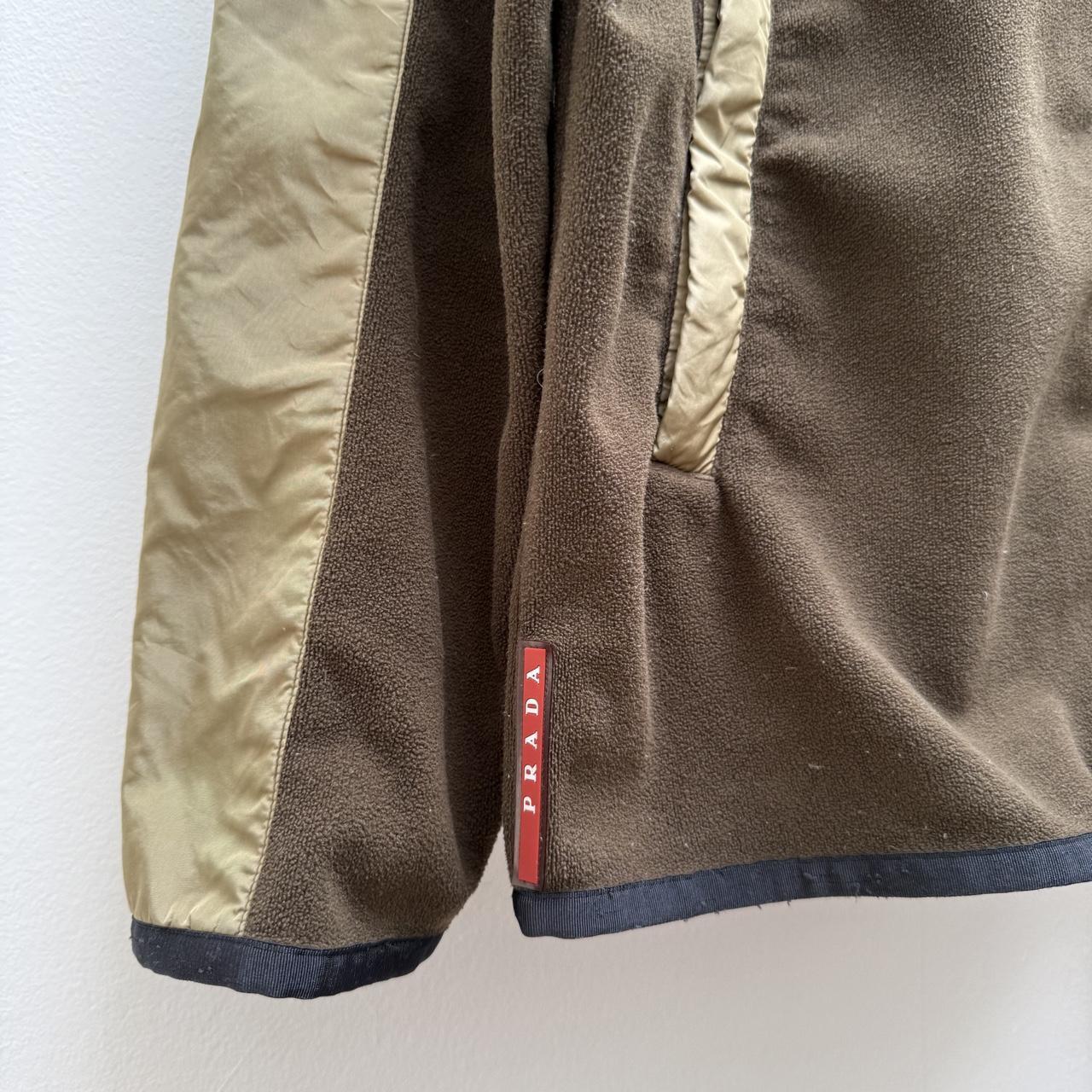 Prada Sport Fleece Hooded Jacket (XL)